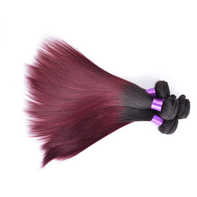 

Ombre Brazilian Straight Hair 5 Bundles 8A Mink Brazilian Virgin Hair Straight Ombre Brazilian Hair Weave Bundles Straight