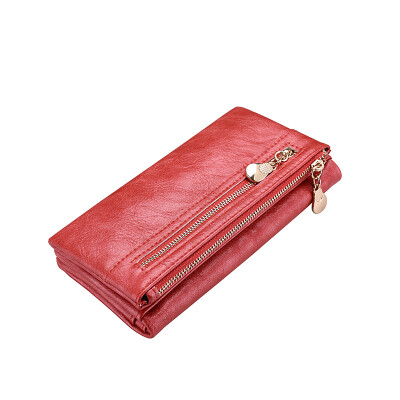 

New design women wallet long high quality female clutch zipper wallets cellphone bag pocket