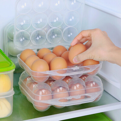 

Jingdong Supermarket HAIXIN Hai Xing plastic box cold storage refrigerator storage box put egg storage box storage grid egg egg egg care two loaded