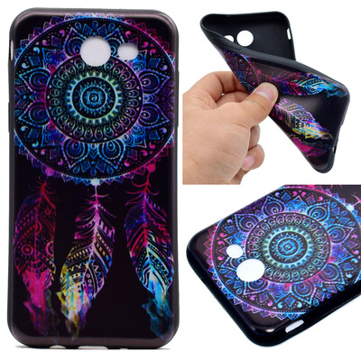 

Dreamcatcher Pattern Soft Thin TPU Rubber Silicone Gel Case Cover for Samsung Galaxy A3 2017/A320