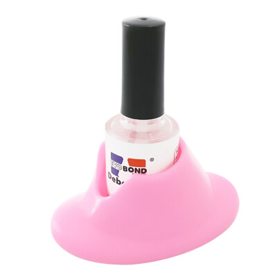 

MyMei Mini Rubber Nail Polish Bottle Holder For Nail Varnish Polish Seat Mount New 1Pc