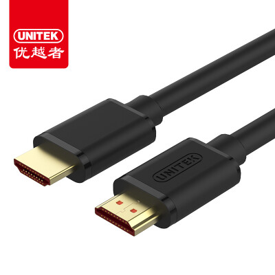 

(UNITEK) Y-C137P hdmi line версия 2.0 4k / 3D с высокой разрешающей способностью экрана преобразования 1,5 метра, тогда проекционный телевизионный компьютерный кабель для домашнего улучшения инженерных проводки черный