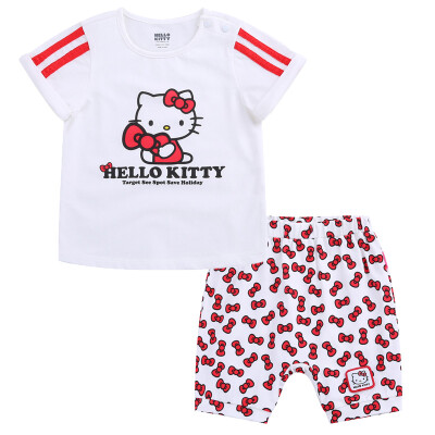 

Hello Kitty Children 's Short Sleeve Set Top Shorts Outlet Kit KA722BA22W0180