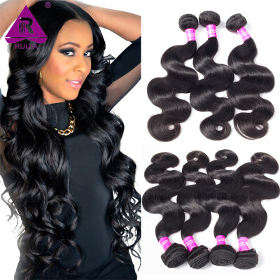 

Indian Virgin Hair Body Wave 4 Bundle Deals Raw Indian Hair 7A~10A Unprocessed Indian Body Wave Human Hair Indian Wavy Virgin Hair