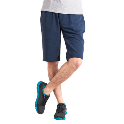 

Double star men&39s cotton pants shorts comfortable casual pants DMS0032S1 dark blue L