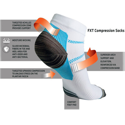 

MyMei Veins Socks Compression Socks with The Spurs For Plantar Fasciitis Arch Pain