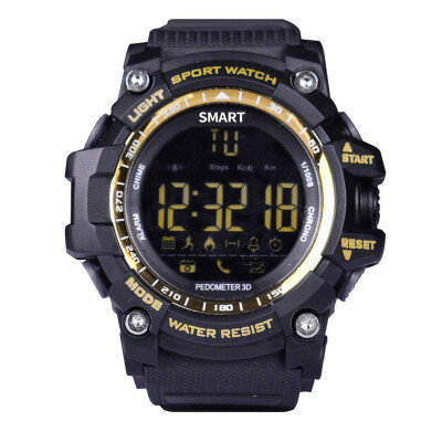 

Makibes EX16 5ATM Waterproof Sports Smart Watch with Pedometer Distance Counter Wearable Device for iOS and Android