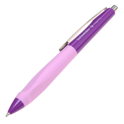 

Schneider Schneider Gel Ink pen pencil writing daily office with 04mm black core Haptify dolphin purple powder