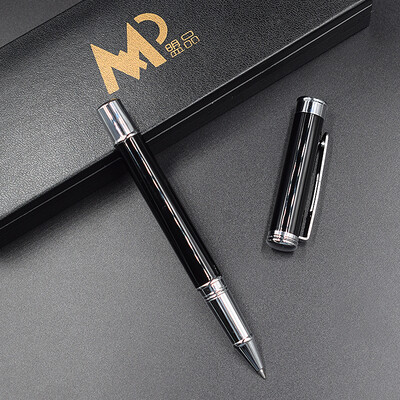 

League products high-grade metal pole black signature pen RP-9069 neutral pen 05 office supplies classic version male gift