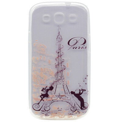 

Music tower Pattern Soft Thin TPU Rubber Silicone Gel Case Cover for Samsung GALAXY S3