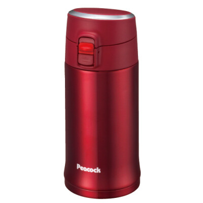 

[Peking Supermarket] Peacock (Peacock) Stainless Steel Vacuum Insulation Cup One-Button Cover Car Car Cup Business High-grade Portable Water Cup AML-35 (B)