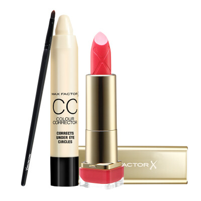 

Max Factor (Макс Фактор) очарование фарфора чувство Хуан Ян Kit (очарование увлажняющего ремонт губ 827+ радуга палитры Concealer + Lip Brush)