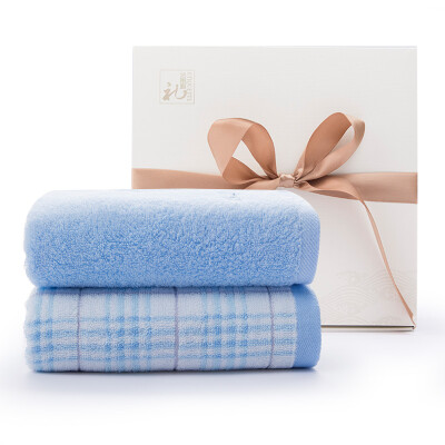 

Grace towel home textiles soft cotton water soft beauty towel towel gift box two red 100g / article 74 * 34cm