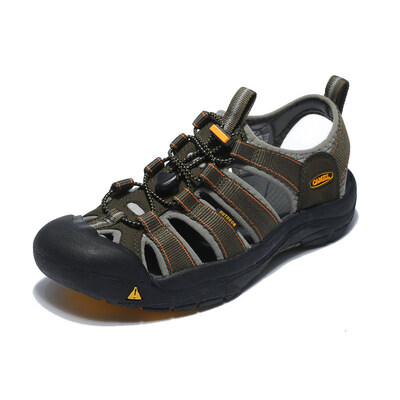 

Camel (CAMEL) outdoor men's sandals anti-collision shoes shallow sandals outdoor men's sandals A622162227 army green 42
