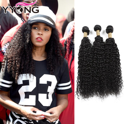 

Malaysian Kinky Curly Virgin Hair 3 Bundles YYONG Hair Malaysian Curly Hair Bundles 8A Malaysian Deep Curly Virgin Hair