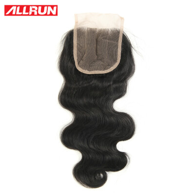 

7A Grade Body Wave Lace Closure Peruvian Virgin Hair Free Shipping Lace Closure Bleached Knot Free Middle 3 Side Part Closure