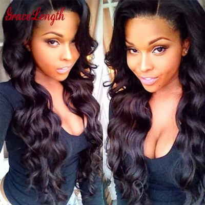 

Unprocessed 8A Peruvian Virgin Hair Body Wave 3PCS Greace Length Hair Peruvian Body Wave Natural Color Peruvian Human Hair Weave