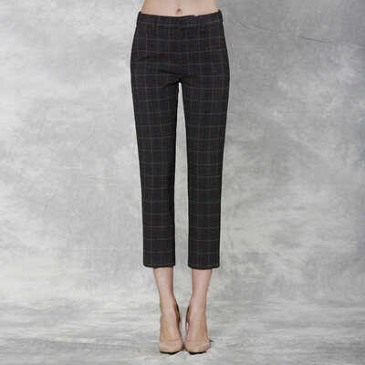 

Marc Rebecca (Marc Rebecca) 9 points pants pants pants pants suit pants women spring and autumn Slim thin pencil pants 72002K gray grid S code