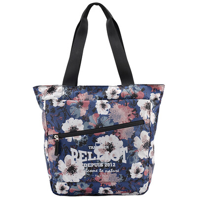 

Pellie&PELLIOT outdoor shoulder bag female multi-function outdoor package fashion printing leisure travel bag 16702605 blue