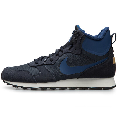 

Nike NIKE men high to help casual shoes sports shoes 844864 dark blue black / coastal blue / sail white 440 42