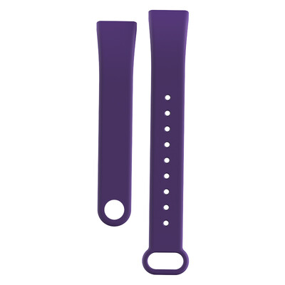 

Lycra smart bracelet custom multicolored TPE material skin-friendly wristband clove purple