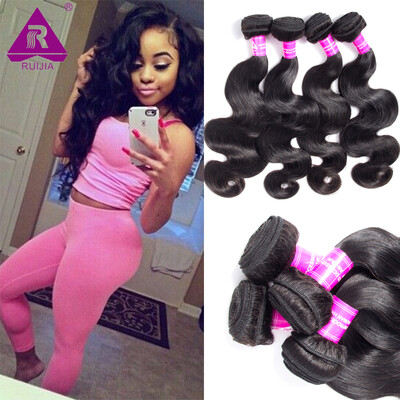 

Peruvian Virgin Hair Body Wave 4 Bundles Weave 8A Virgin Unprocessed Human Hair Products Mink Peruvian Body Wave Hair Extensions