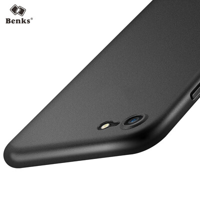 

Bunkers Benks Apple 7p mobile phone shell iphone7plus protective shell phone case all-inclusive slim mobile phone shell ring bracket 55 inch real black