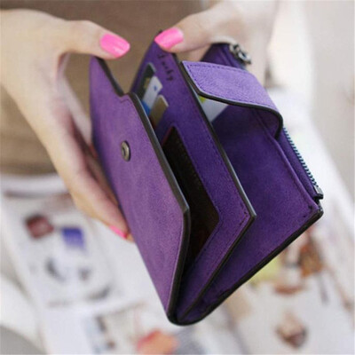 

MyMei Women Mini Grind Magic Двуствольное Кожаное Модное Винтажное Кошелек Держателя Карты Кошелька