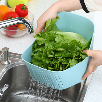 

Kitchen maxcook washbasin drain baskets creative multi-purpose filter basket fruit basket wash basket MCPJ464