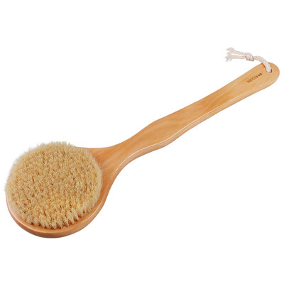 

Jingdong Supermarket Mika MECOR in the number of bath brush boolean wood bristle bath brush bath rubbing back massage brush brush 7810