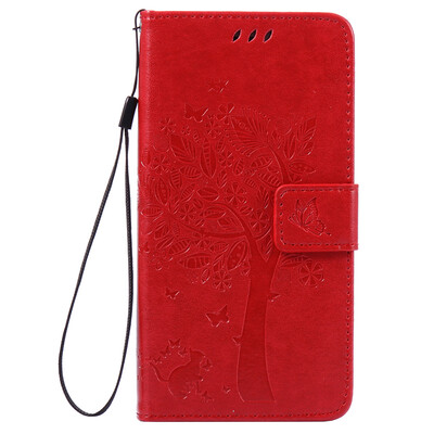 

Red Tree Design PU Leather Flip Cover Wallet Card Holder Case for HUAWEI P9LITE