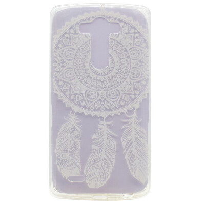 

Dreamcatcher Pattern Soft Thin TPU Rubber Silicone Gel Case Cover for LG G3