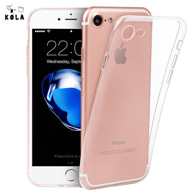 

KOLA iPhone8 7 mobile phone shell Apple 87 mobile phone protective cover transparent silicone anti-drop soft shell