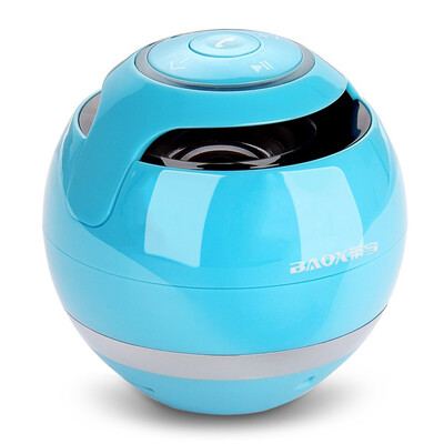 

BOSS BAOX BX662 Bluetooth Speaker Computer Small Audio Mini Portable Subwoofer Blue
