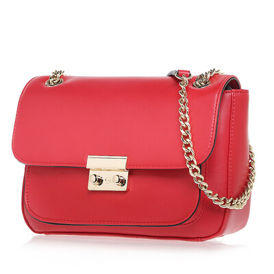 

MEIDU per degree in Europe&the United States trend of women&39s bag leisure chain package cowhide shoulder bag female Messenger bag MWB150633 red