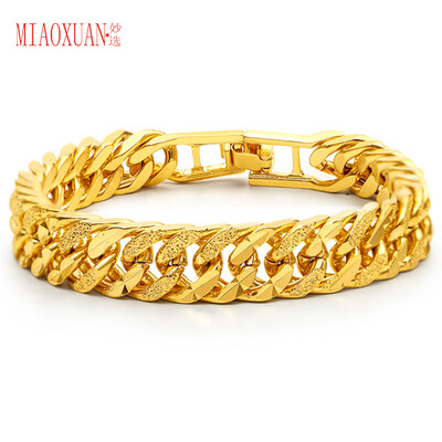 

MIAOXUAN Man’s Golden-plated Bracelet Accessories