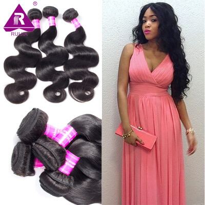 

8A Grade Brazilian Virgin Hair Body Wave 3 Bundles RUIJIA Hair Brazilian Body Wave Unprocessed Brazilian Hair Weave Bundles