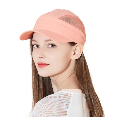 

Carmen Kenmont km-3424 summer ladies outdoor sports empty cap women running casual leisure wild travel baseball cap coral