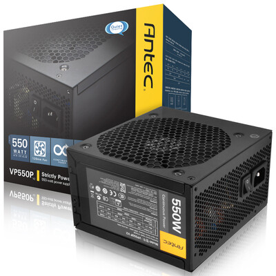 

Antec Rated 550W VP 550P Power (активный PFC / 12CM Silent Fan / Dual 6 + 2Pin Graphics Connector / двухлетняя гарантия)