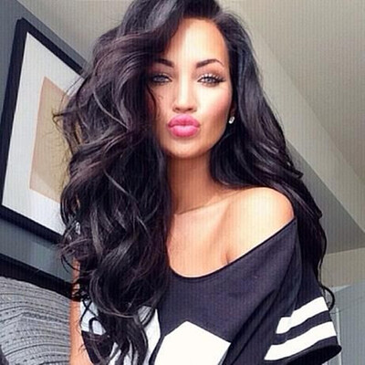 

Female Star Hair 7A Grade U Part Human Hair Wigs For Black Women 180 Density 14-26 inch Brazilian Virgin Hair