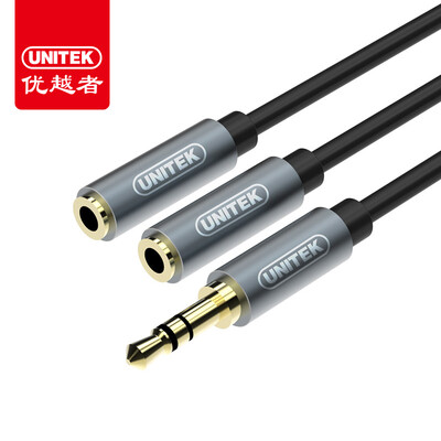 

Улучшенный человек (UNITEK) C941BK Y-DC3.5mm одна точка две пары RCA аудио кабель 2RCA преобразования линии 3,5 мм вращения карусельные черный провода 5 м