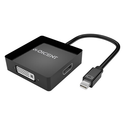 

QIC MFV-BK Mini DP с адаптером VGA мини Displayport интерфейс кабель передачи голова HD Apple MacBook / Air Pro интерфейс для доступа к Молнии проектора