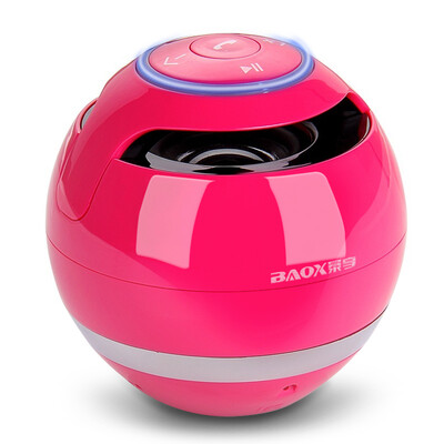 

BOSS BAOX BX662 Bluetooth Speaker Computer Small Audio Portable Subwoofer White