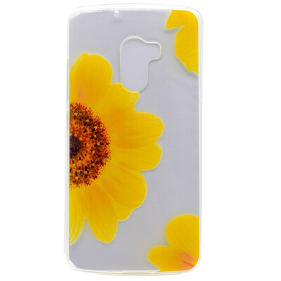 

Sunflower Pattern Soft Thin TPU Rubber Silicone Gel Case Cover for Lenovo Vibe K4 Note/A7010