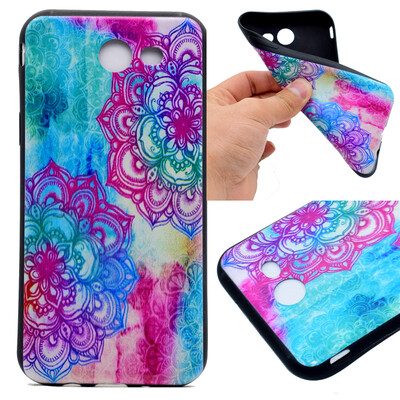 

Colorful Pattern Soft Thin TPU Rubber Silicone Gel Case Cover for Samsung Galaxy A3 2017A320