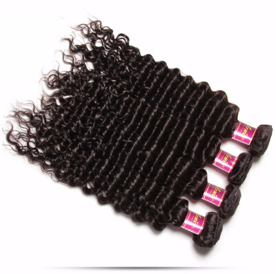 

7A Grade Curly Malaysian Virgin Hair 4 Bundles Female Star 100% Unprocessed Human Hair Weaves