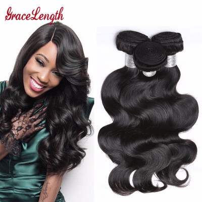 

8A Indian Remy Hair Indian Body Wave 3 Bundles Indian Virgin Hair Body Wave Grace Length Hair Body Wave Human Hair Extensions