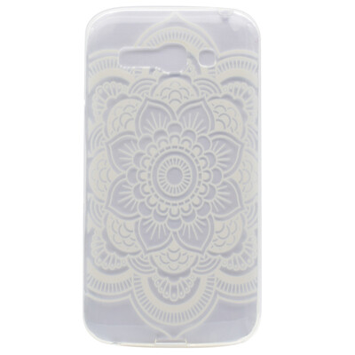 

Full flower Pattern Soft Thin TPU Rubber Silicone Gel Case Cover for Alcatel One Touch Pop C9