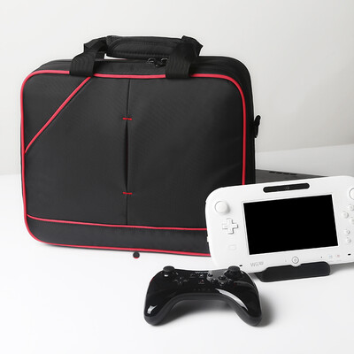 

BUBM Wii Wii U геймпад игровой автомат основной мешок пакет соматосенсорной WII игровой контроллер черный мешочек