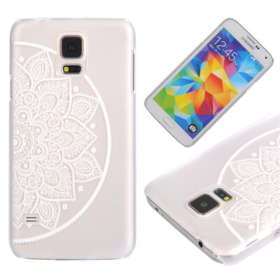 

Flower of semicircle Pattern Soft Thin TPU Rubber Silicone Gel Case Cover for SAMSUNG Galaxy S5